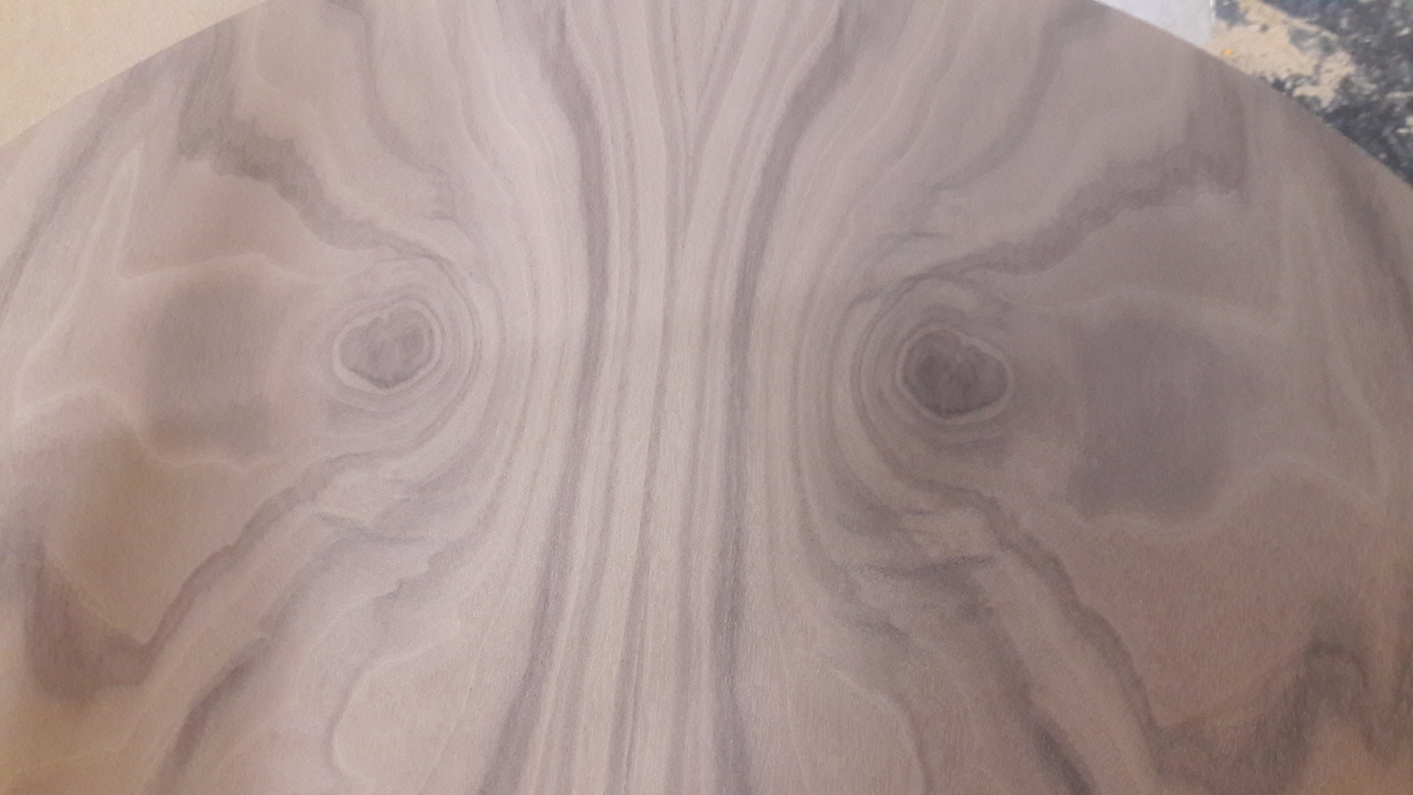 Cthulhu at work - My, Carpenter, Carpentry workshop, Longpost, Pareidolia, Veneer, Wood