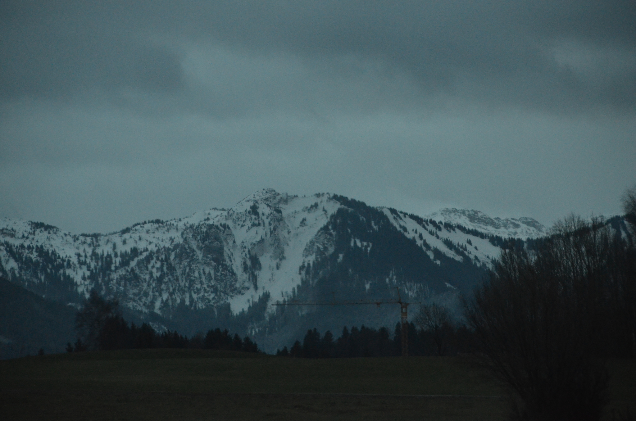 The only things better than mountains are mountains. Germany. Schwangau - My, Photo on sneaker, Mobile photography, Longpost