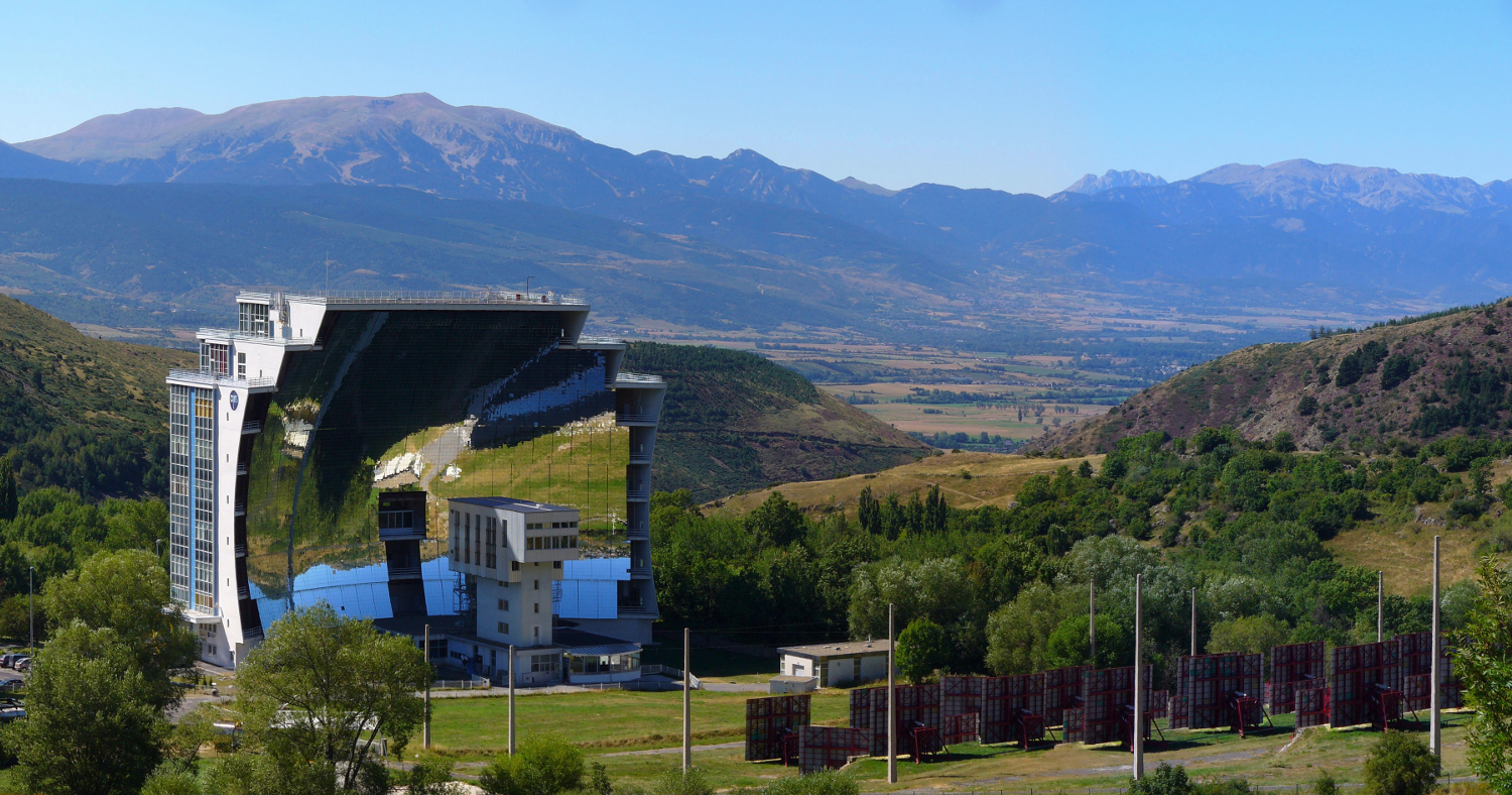 The Odeili solar oven is the largest on the planet. - France, Solar energy, Longpost