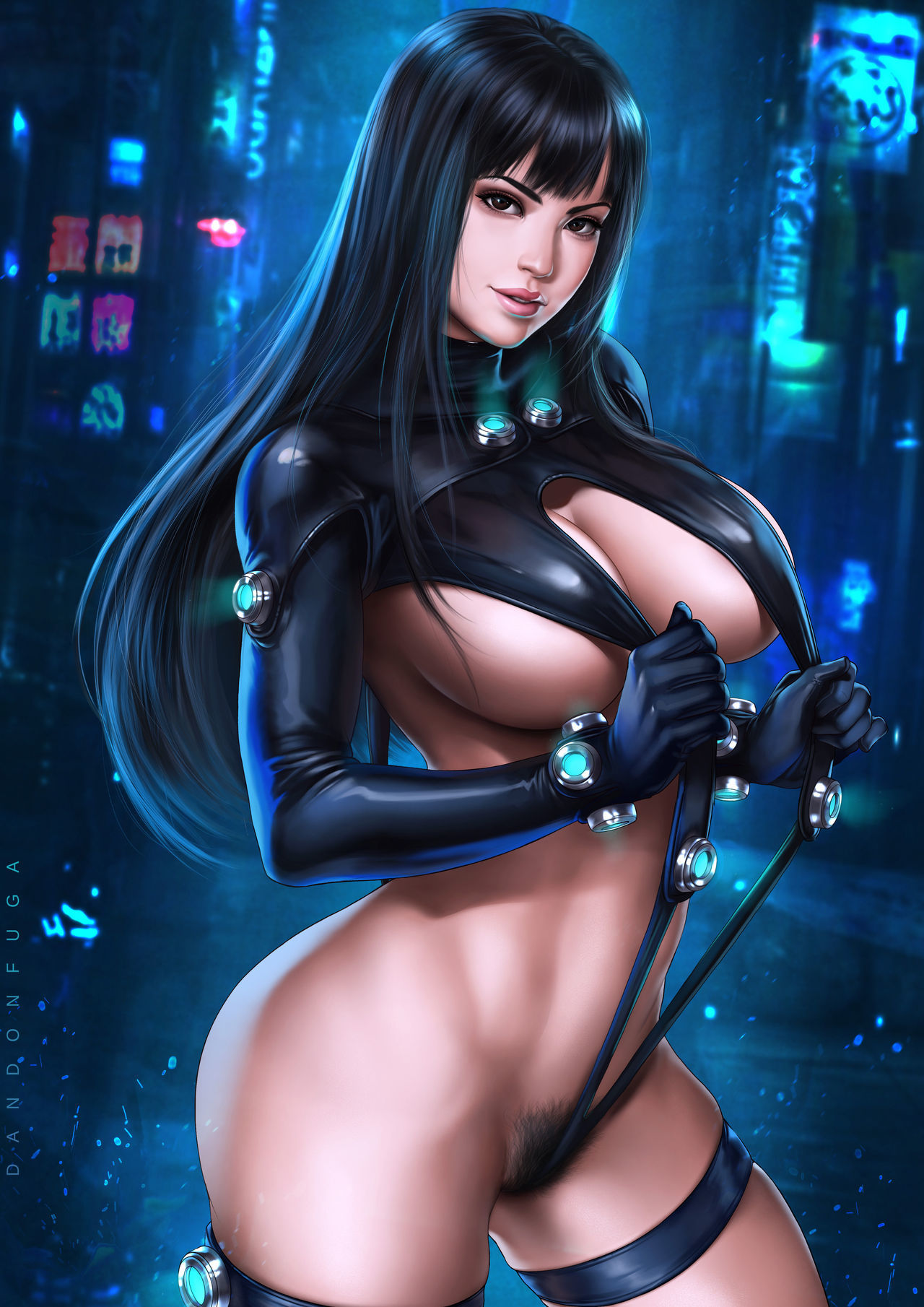 Reika Shimohira - NSFW, Art, Anime, Anime art, Gantz, Shimohira Reika, Erotic, Underwear, Dandonfuga, Longpost