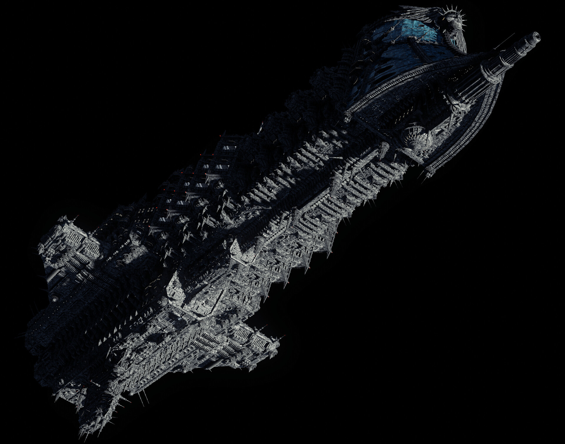 Dictator class - Cruiser - Warhammer 40k, Imperial Navy, Starship, Imperium, Longpost