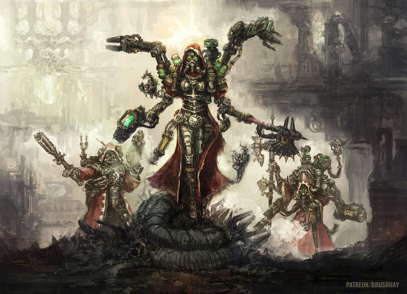 Mechanicus - Warhammer 40k, Wh Art, Adeptus Mechanicus