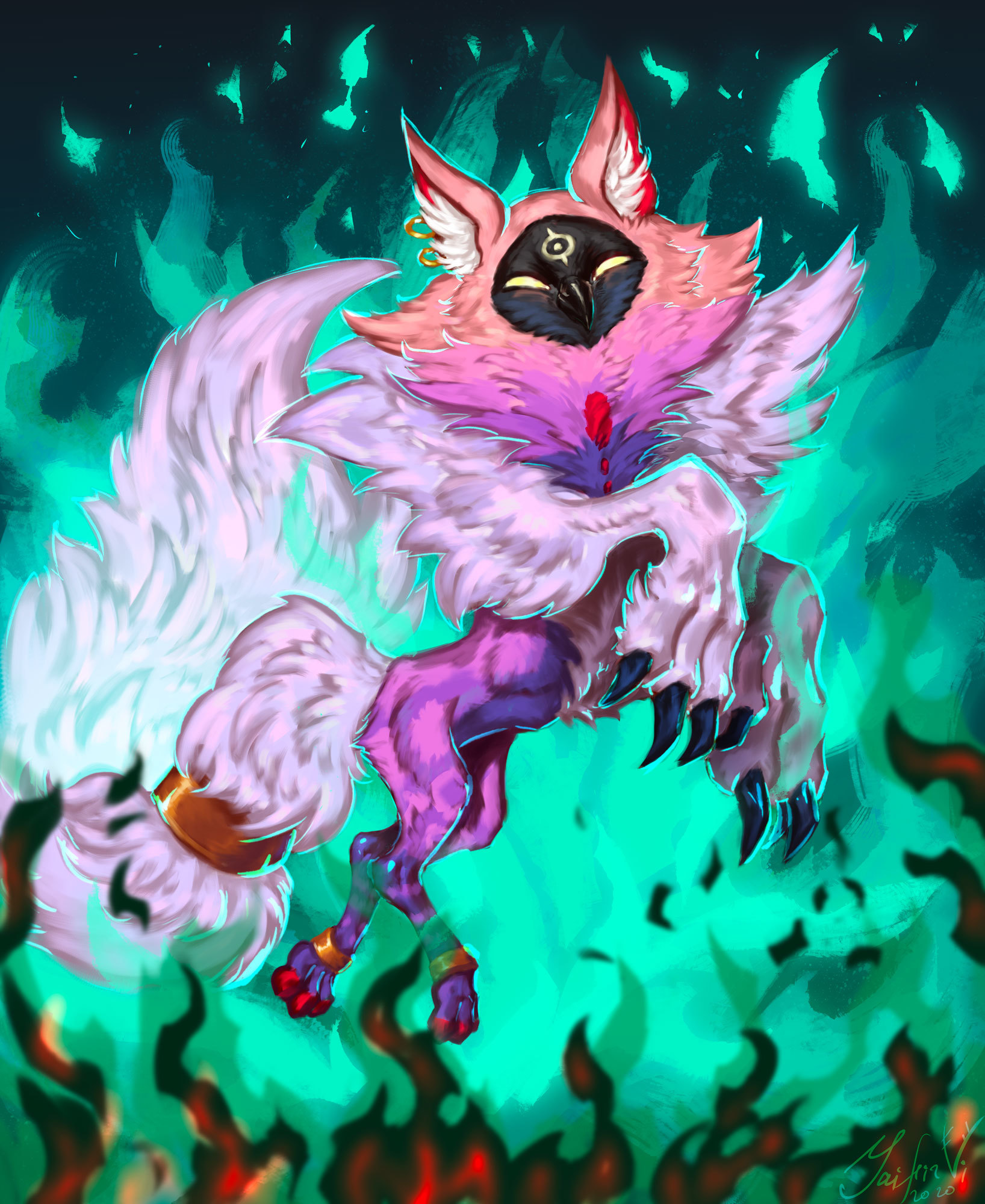 Custom owl - My, Furry, Feral, Art, Owl, Animals, Furry feral