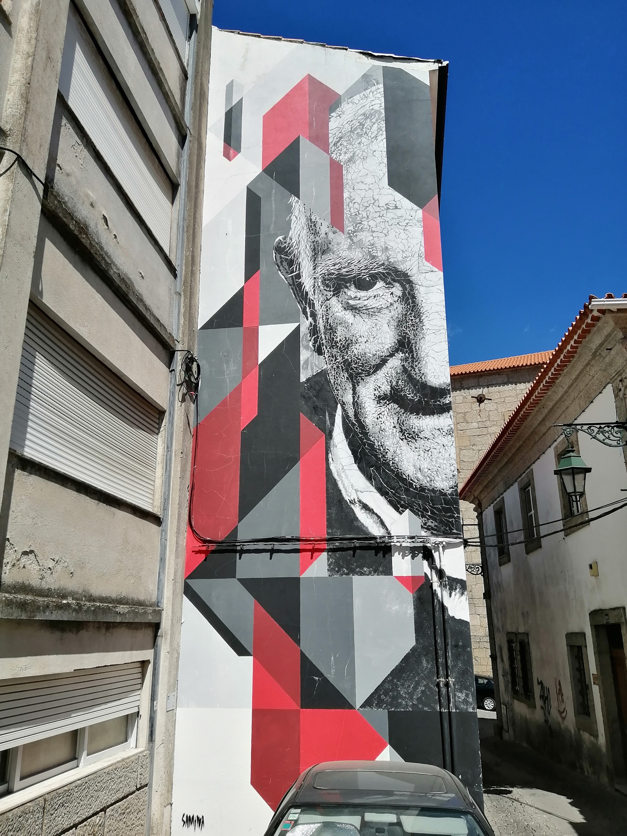 Street Art Covilh, Portugal. Part 1 - My, Portugal, Art, Longpost, Street art