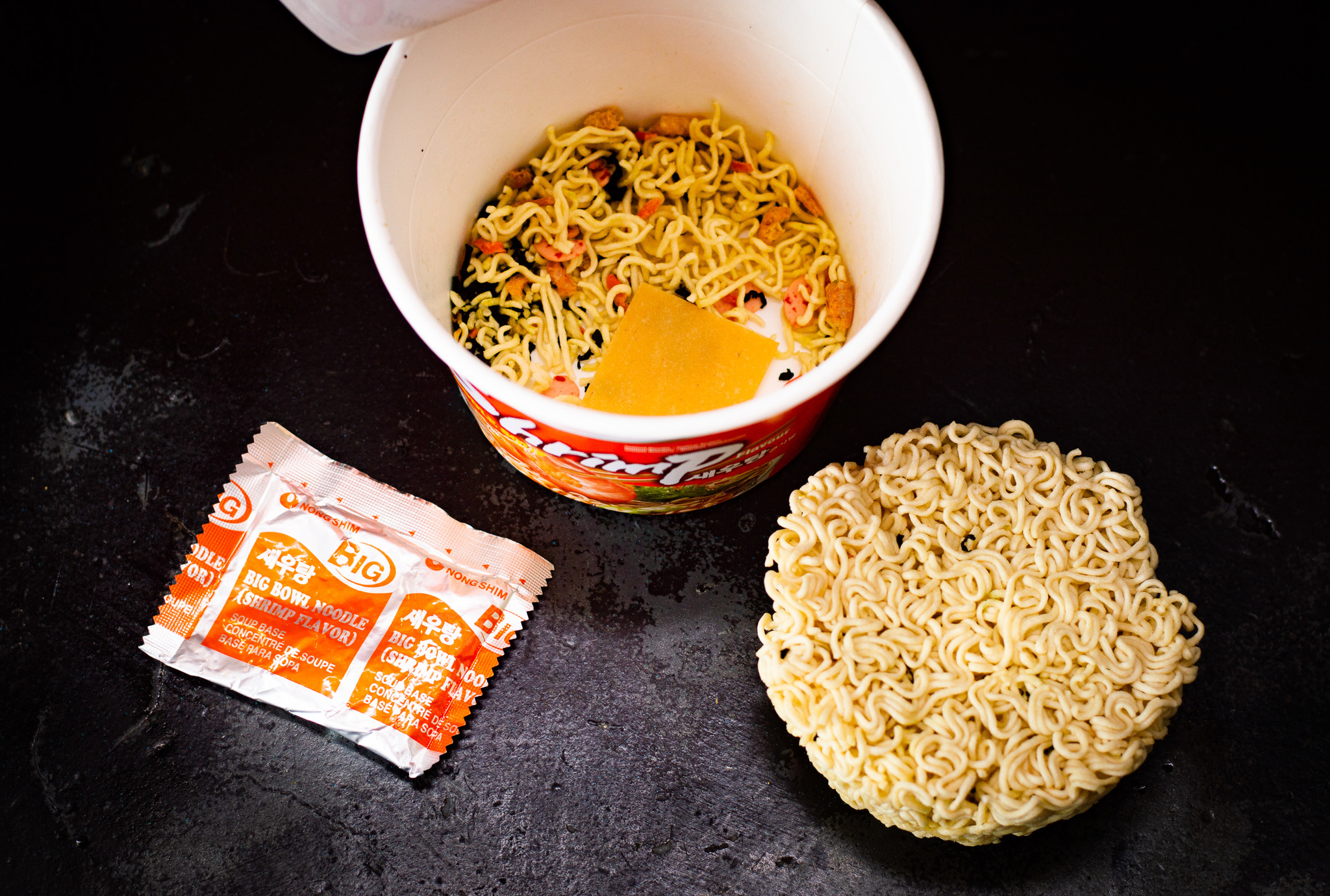 NONGSHIM Spicy NOODLE SOUP Shrimp flavour - ну тут ой... | Пикабу