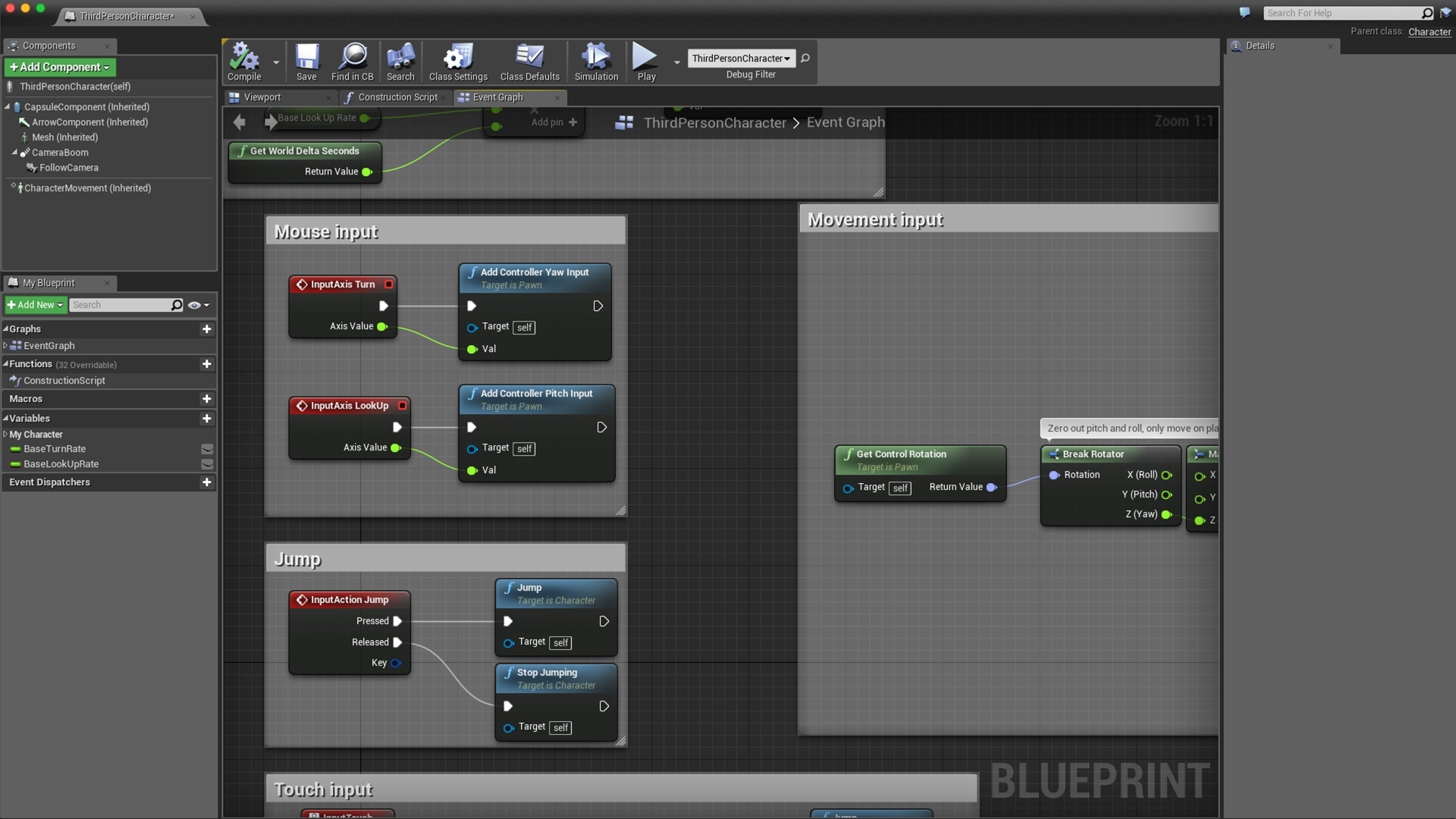 Blueprints и C++ в Unreal Engine: плюсы и минусы | Пикабу