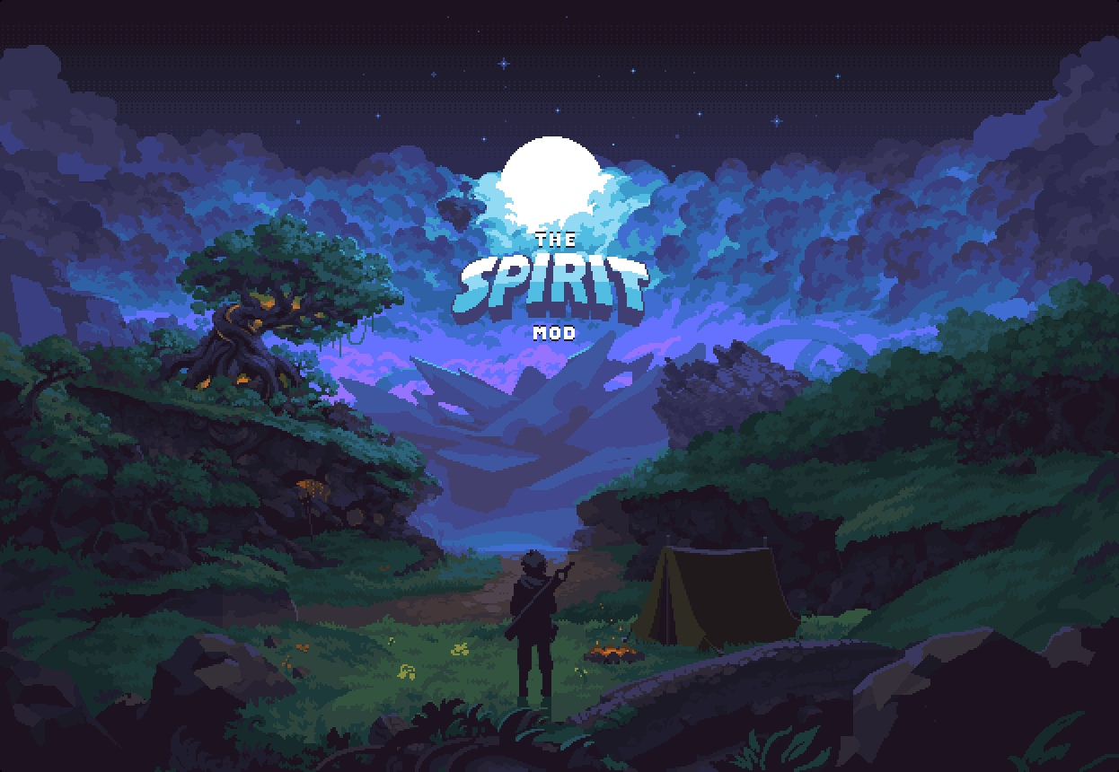 Баннер для мода Spirit для Террарии | Пикабу