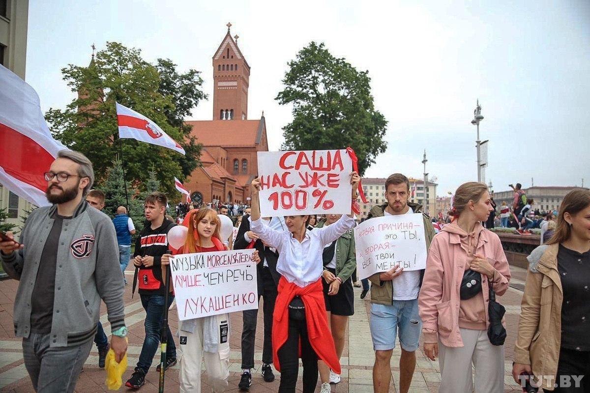 Just a photo 08/23/20 - Politics, Republic of Belarus, Video, Longpost, Protests in Belarus, Protest, Гусь