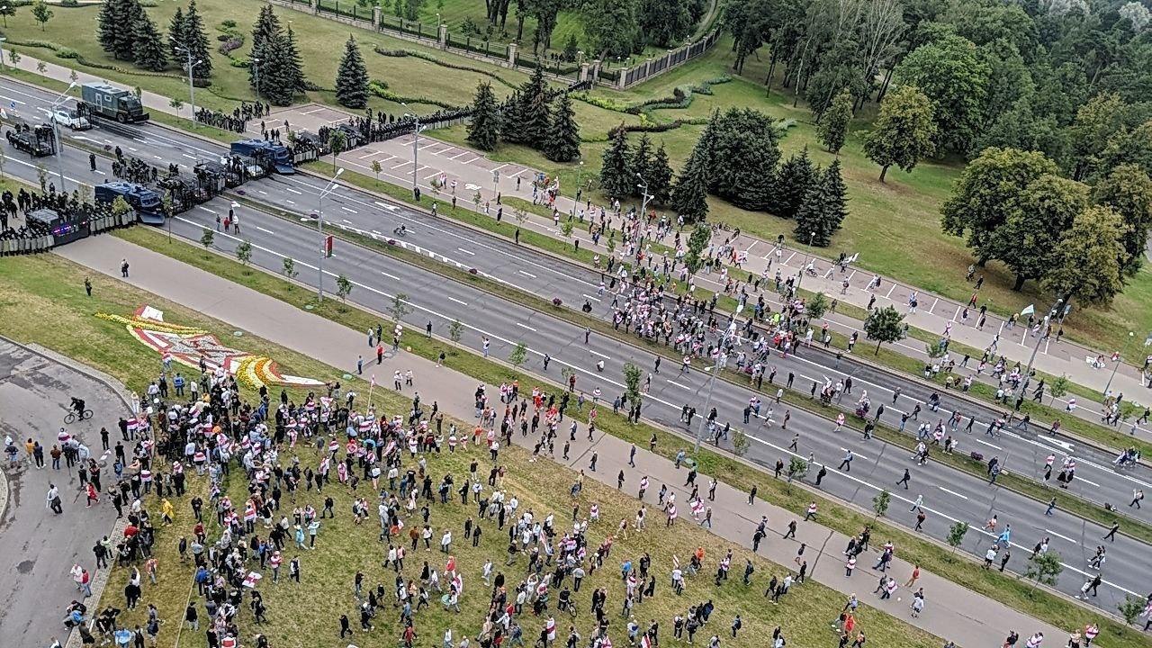 Just a photo 08/23/20 - Politics, Republic of Belarus, Video, Longpost, Protests in Belarus, Protest, Гусь