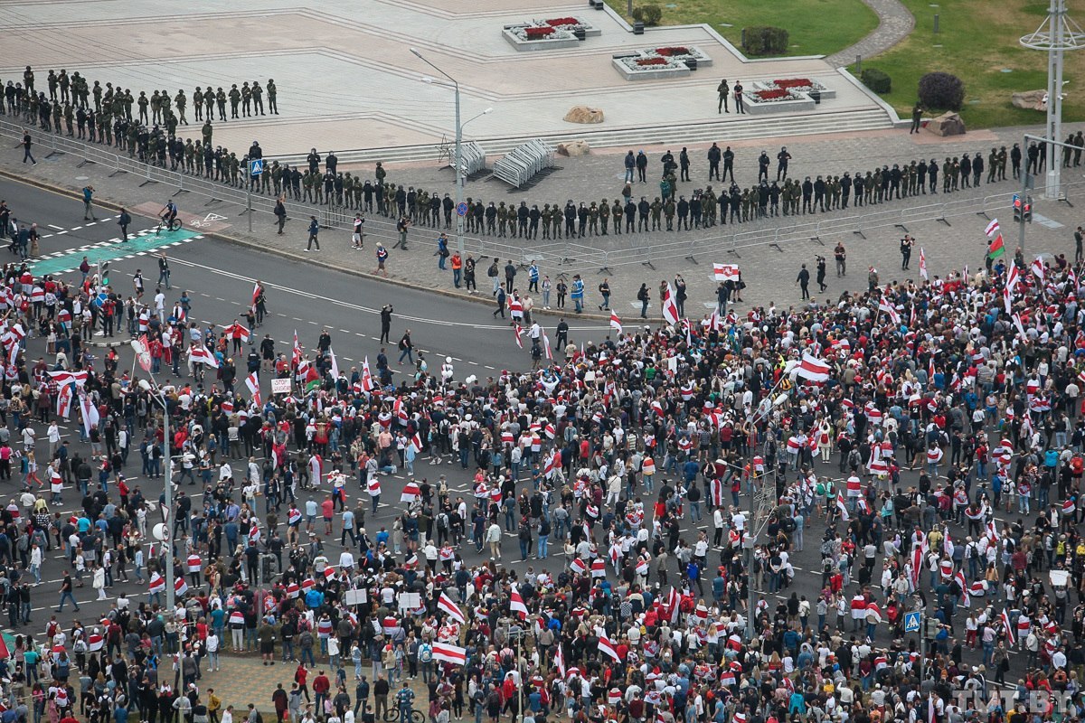 Just a photo 08/23/20 - Politics, Republic of Belarus, Video, Longpost, Protests in Belarus, Protest, Гусь