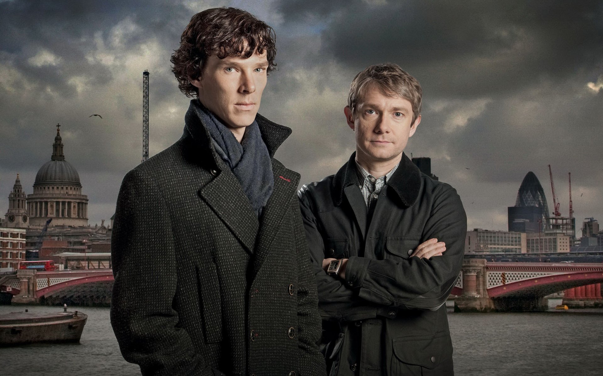 Boss and colleague - My, Brothers Pilots, Sherlock Holmes, BBC Sherlock series, Paintnet, Serials