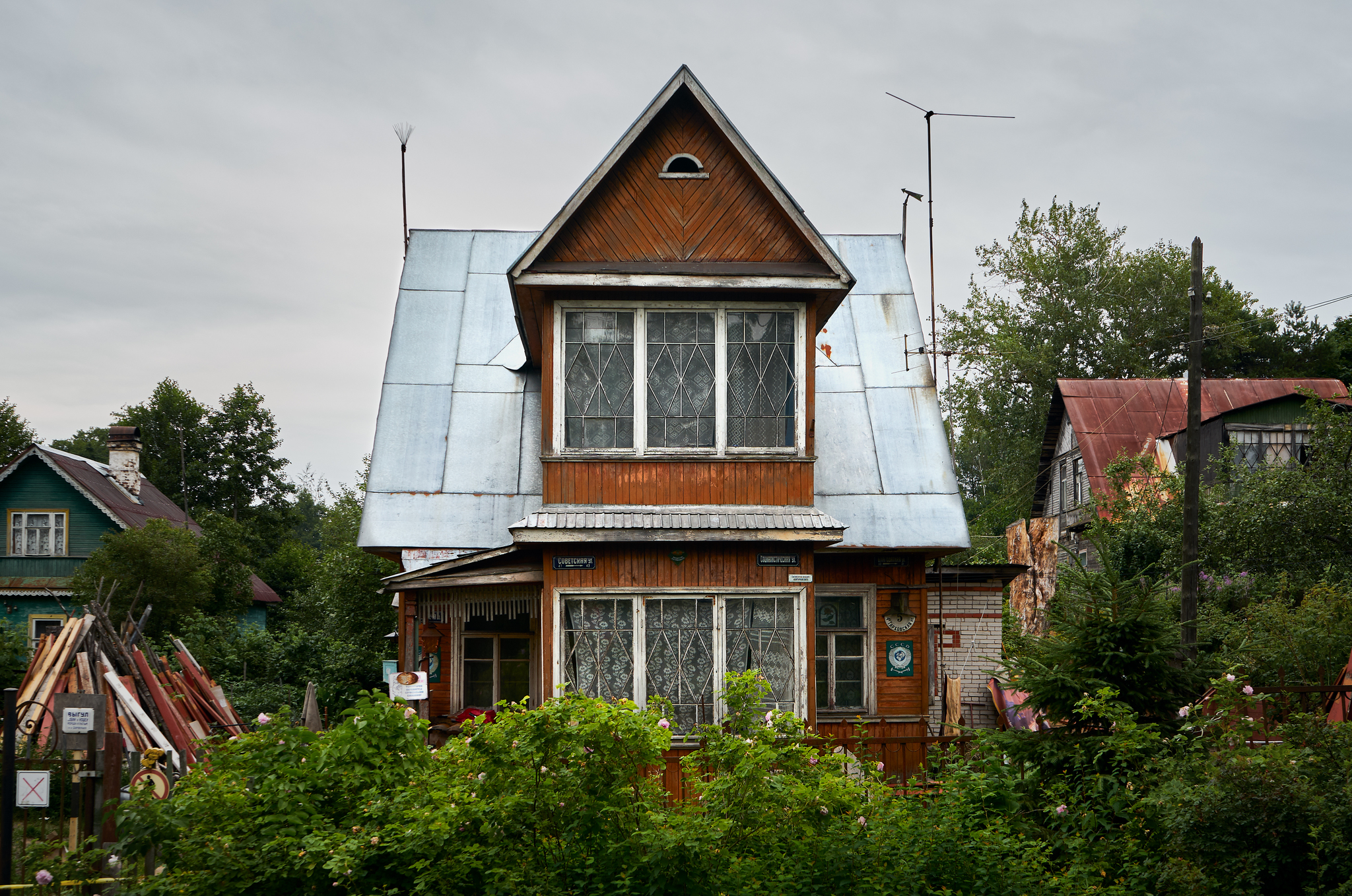 Каркасный дом по индивидуальному проекту 10.5x11.65 в Ленинградской области