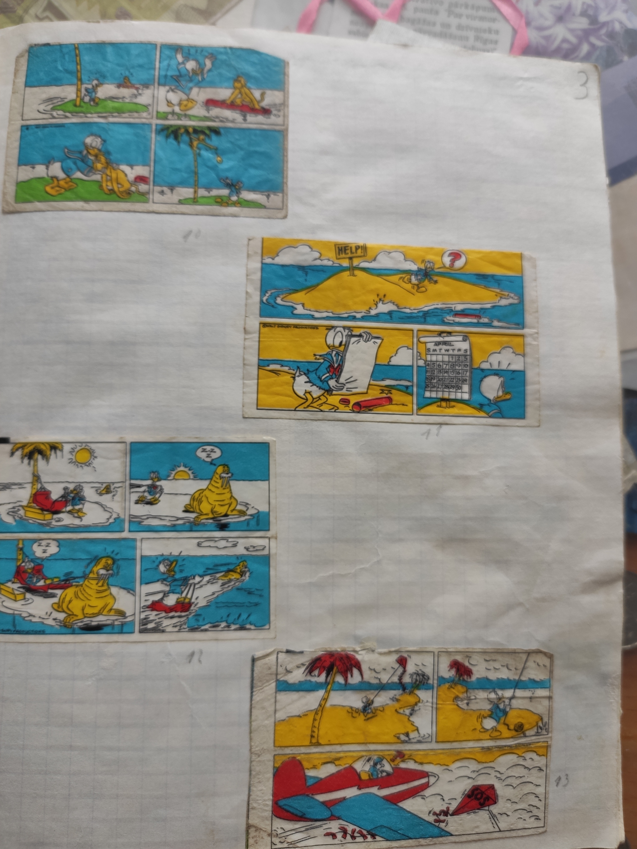 Good old 90s children's collection - My, Collection, 90th, Gum, Donald Duck, Longpost