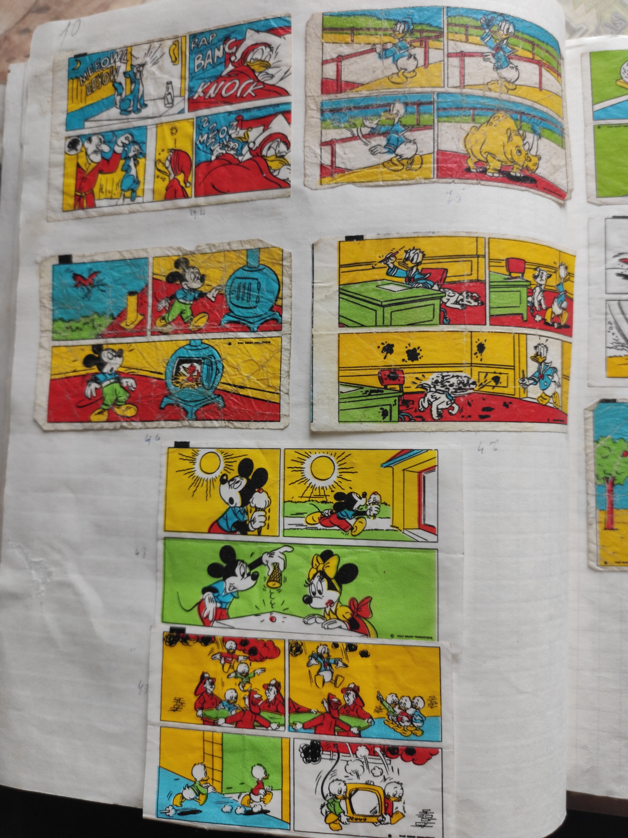 Good old 90s children's collection - My, Collection, 90th, Gum, Donald Duck, Longpost