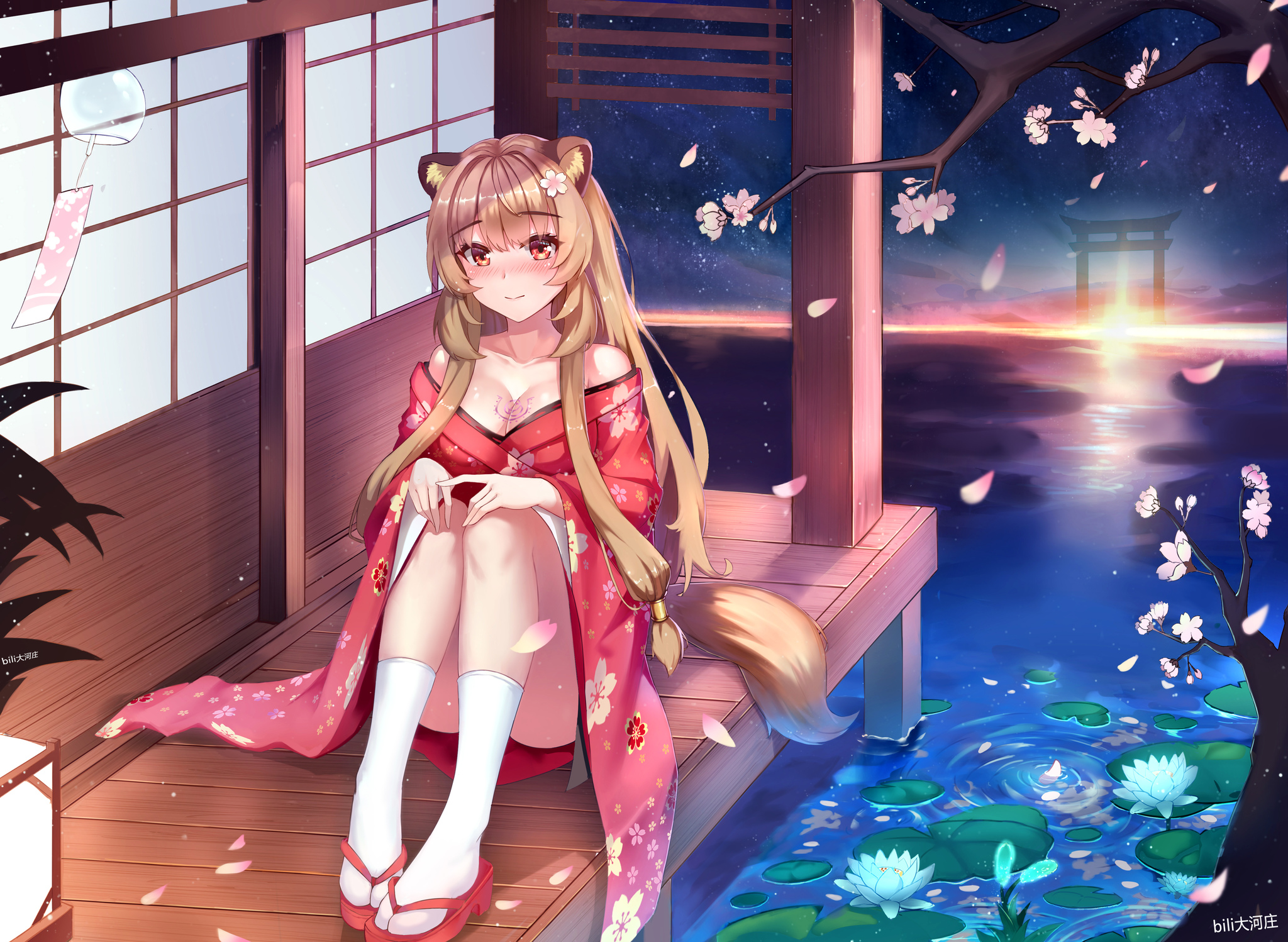 Cherry blossoms & kimono | Пикабу