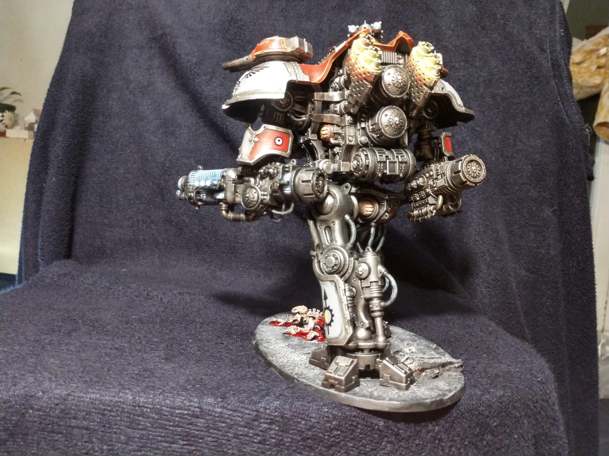 Knight Castellan - Моё, Warhammer 40k, Хобби, Imperial Knight, Длиннопост