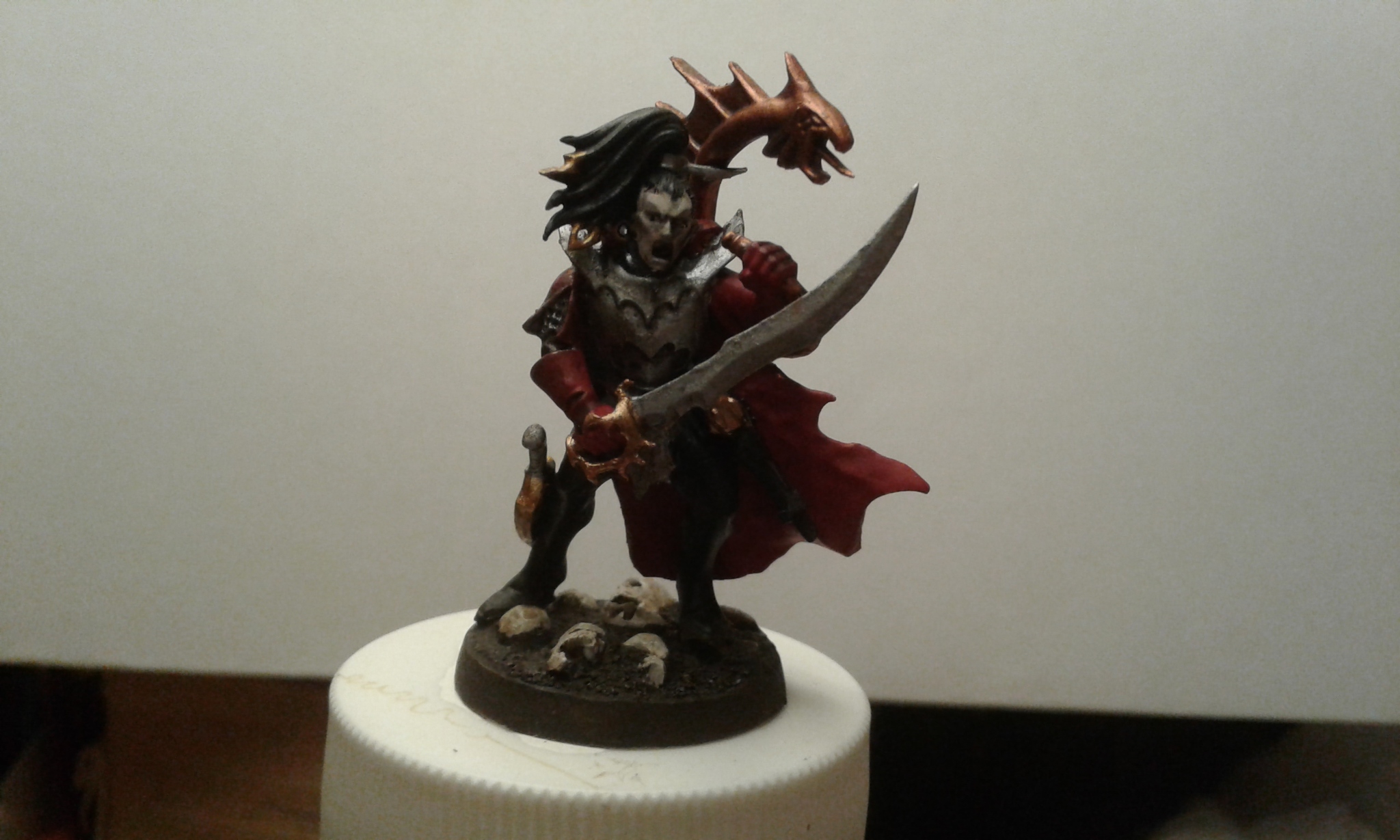 Sun and Moon - My, Warhammer, Warhammer 40k, Warhammer fantasy battles, Drukhari, Dark Elves, Wh miniatures, Longpost