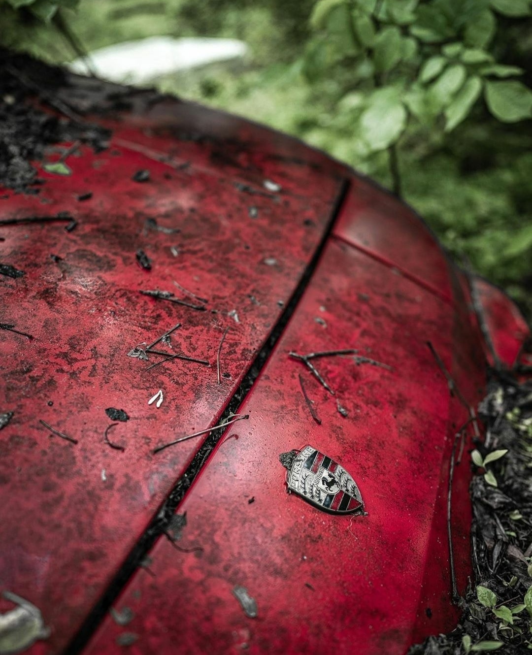 Somewhere near Bryansk - Car, Forest, Scrap metal, Longpost