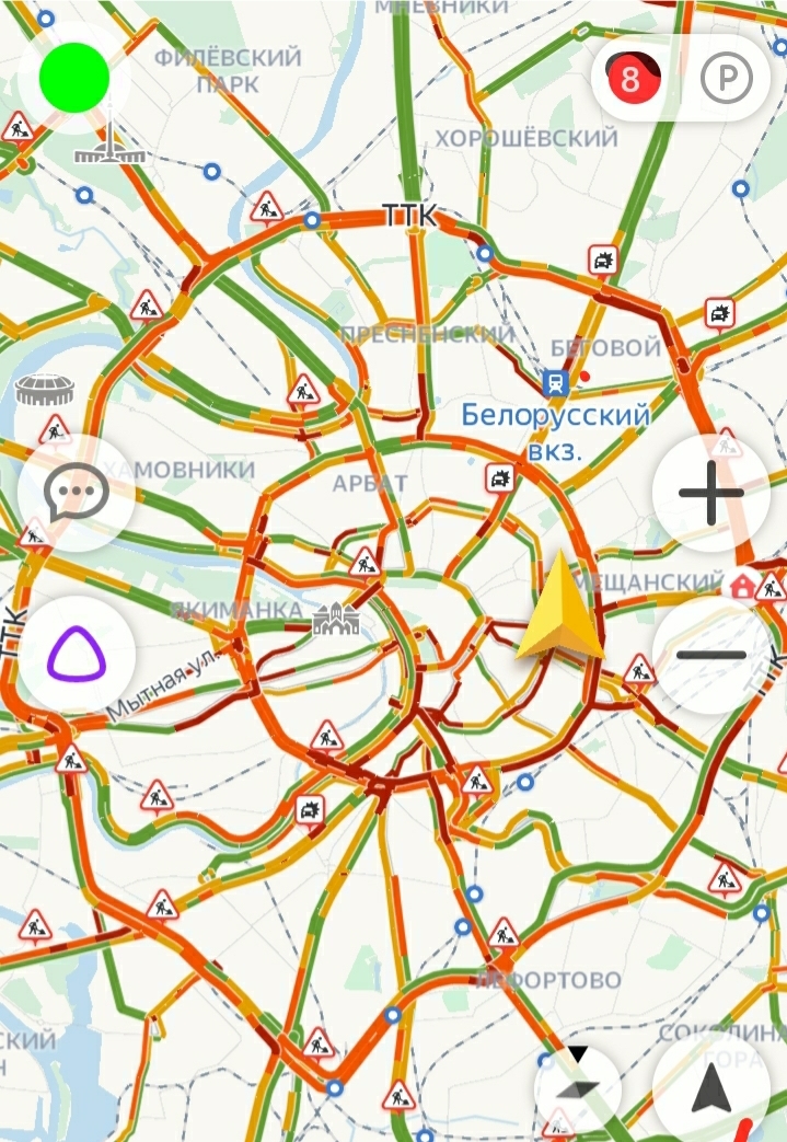 What kind of red ass? - Yandex Traffic, Traffic