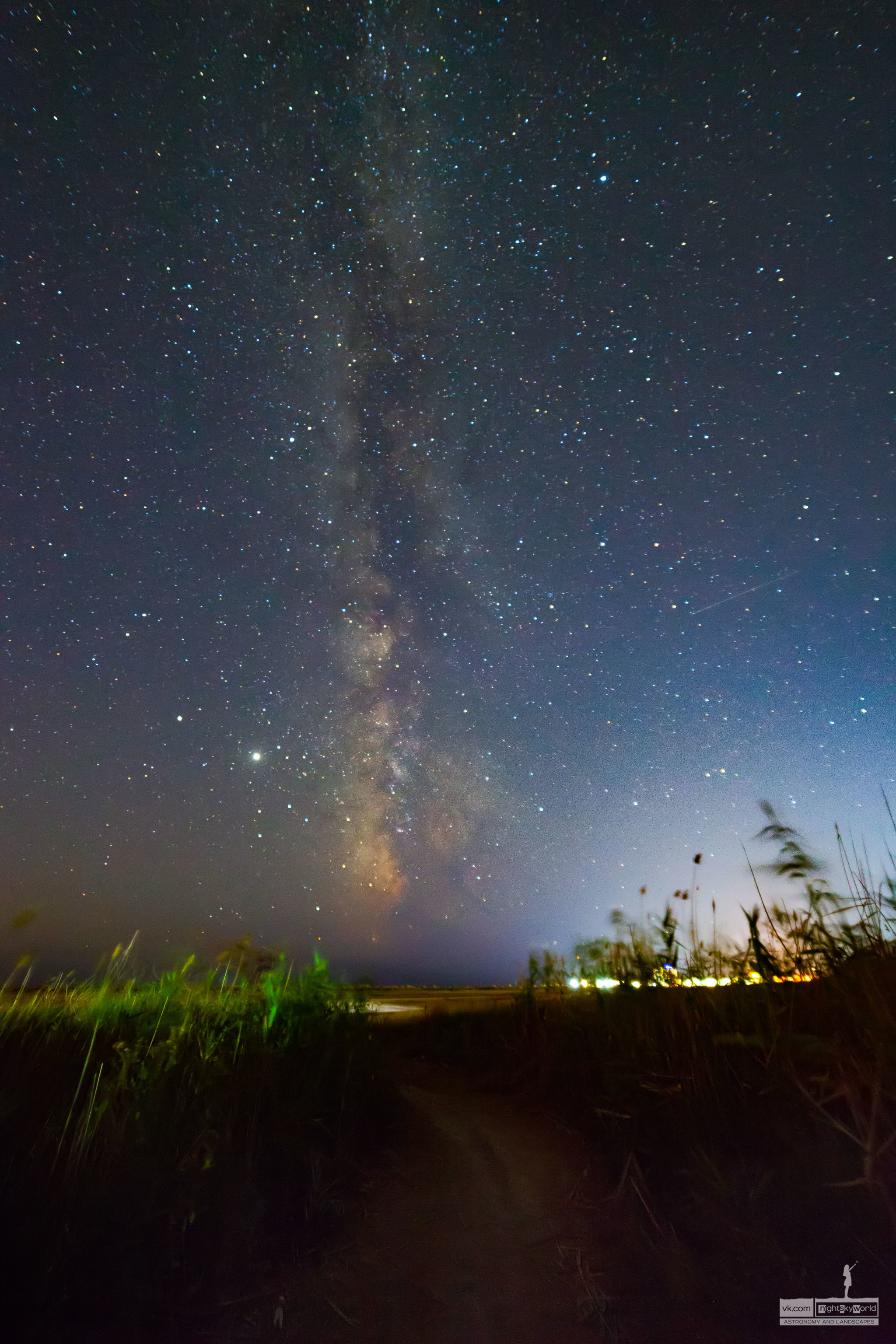 Milky Way - a trail of stars - My, Astrophoto, Landscape, The photo, Milky Way, Longpost