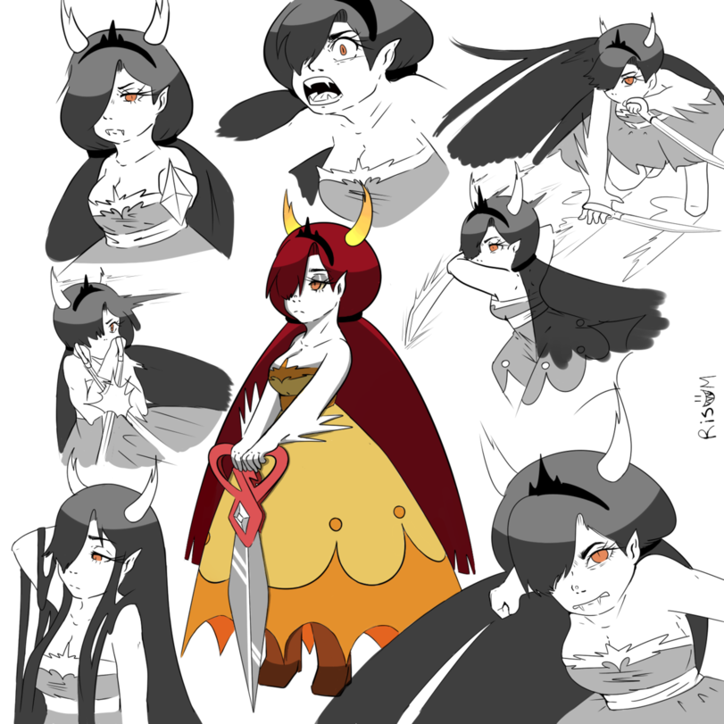 SPSZ.Art - Star vs Forces of Evil, Cartoons, Art, Hekapoo