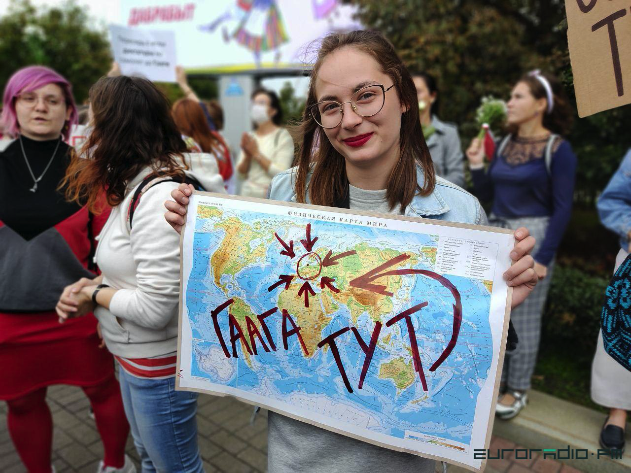 3) August 29. Protests in Belarus - Women's March - Politics, Riot police, Environment, Minsk, Republic of Belarus, Protests in Belarus, Women, Girls, Video, Longpost