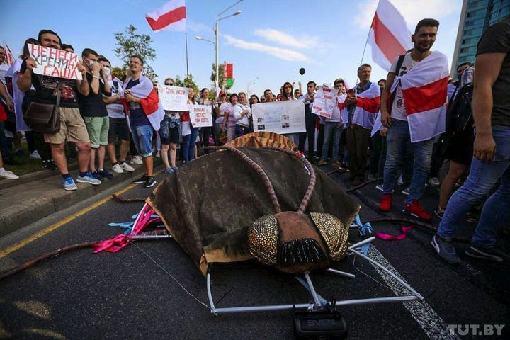 3) 30 августа. Протесты в Беларуси - Марш мира и независимости - Республика Беларусь, Протесты в Беларуси, Минск, Александр Лукашенко, Протест, День рождения, Видео, Длиннопост, Политика