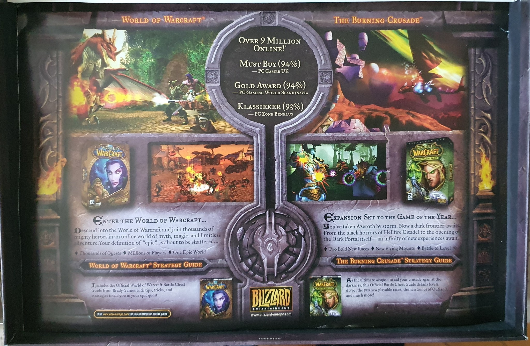 A long time ago when games were paper and with pictures - My, World of warcraft, World of Warcraft: The Burning Crusade, Mat, Longpost, Games