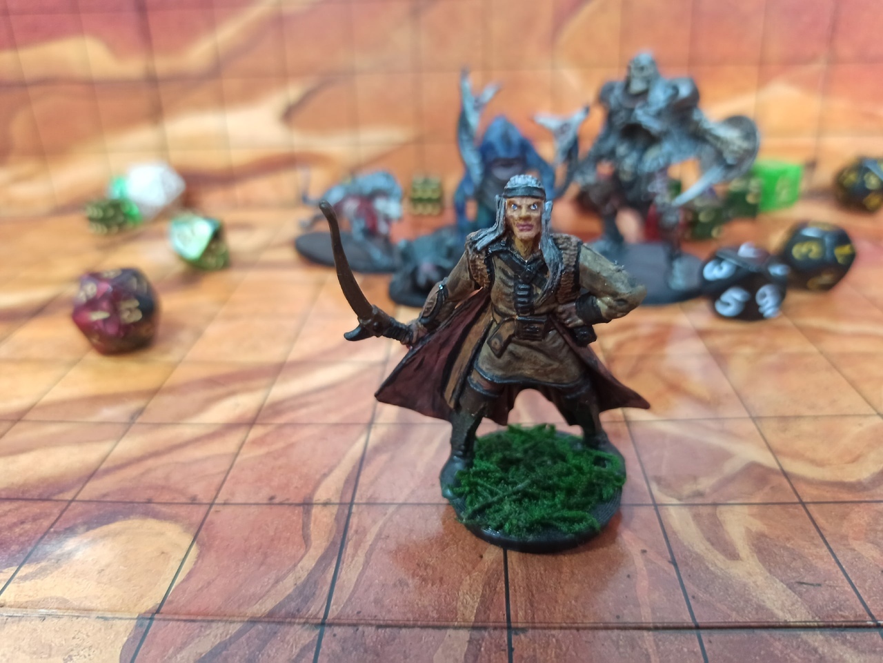 Painting miniatures for D&D Pathfinder NRIs - My, 3D печать, Painting, With your own hands, Longpost, Needlework without process, Tabletop role-playing games, Pathfinder, Dungeons & dragons, Craft