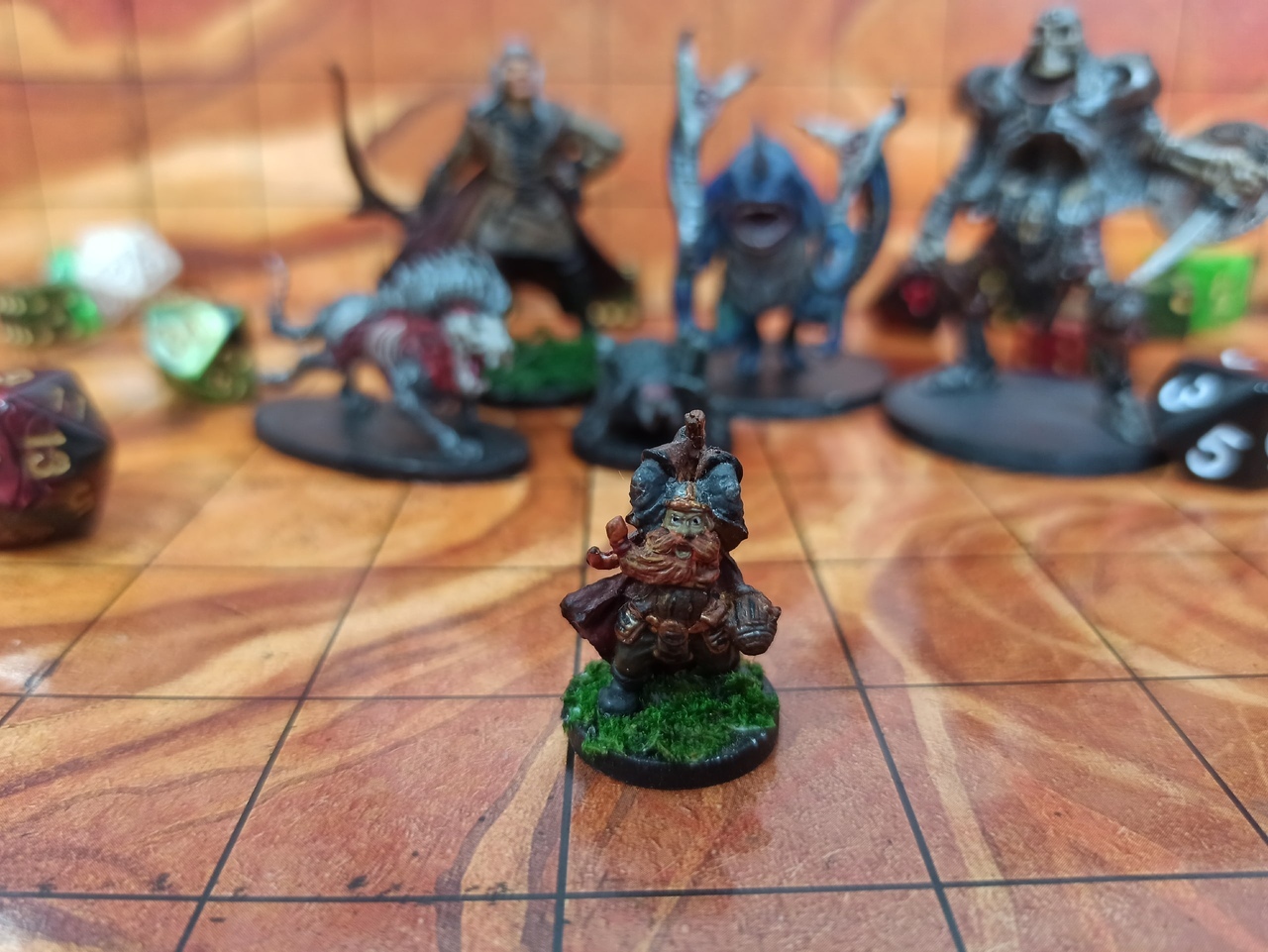 Painting miniatures for D&D Pathfinder NRIs - My, 3D печать, Painting, With your own hands, Longpost, Needlework without process, Tabletop role-playing games, Pathfinder, Dungeons & dragons, Craft