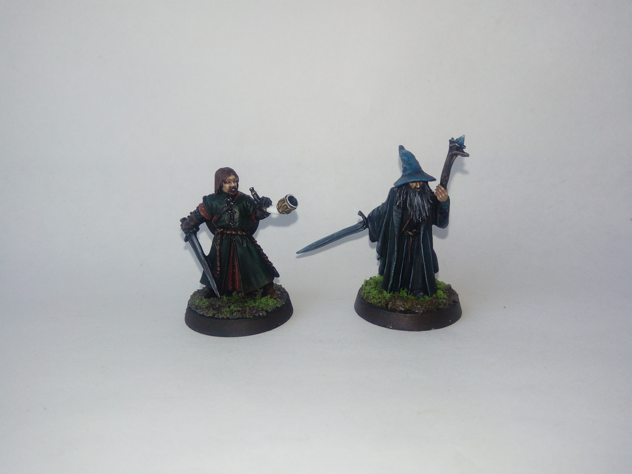 The Fellowship of the Ring - My, Tolkien, Miniature, Painting miniatures, The Fellowship of the Ring, The hobbit, Board games, With your own hands, Collection, Wargaming, Wargame, Toy soldiers, Longpost