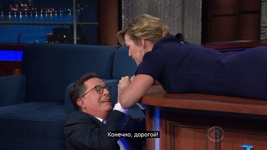 The most correct ending of Titanic - Kate Winslet, Actors and actresses, Celebrities, Storyboard, Titanic, Show, Movies, Longpost, Later show with Stephen Colbert