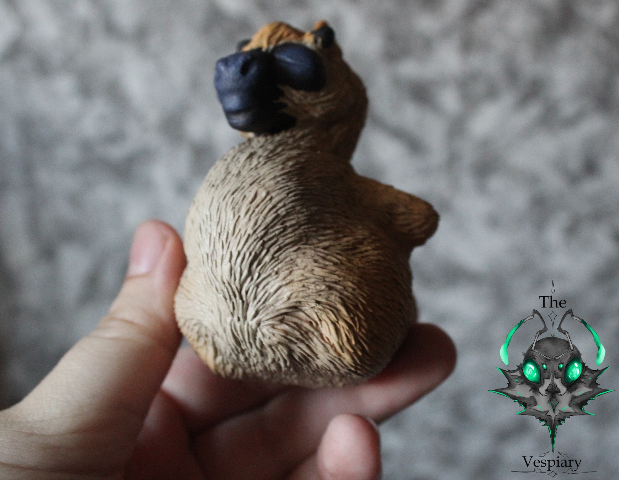 Elk-Goose and Little Lucky - My, Polymer clay, Лепка, Friday tag is mine, Handmade, Needlework with process, The photo, Chimera, Video game, Games, Гусь, Elk, Dont starve, Longpost