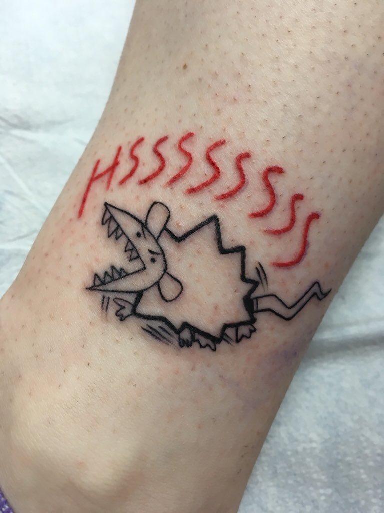 XXXXXSSSSSS!!! - Tattoo, Opossum, Awoocomic