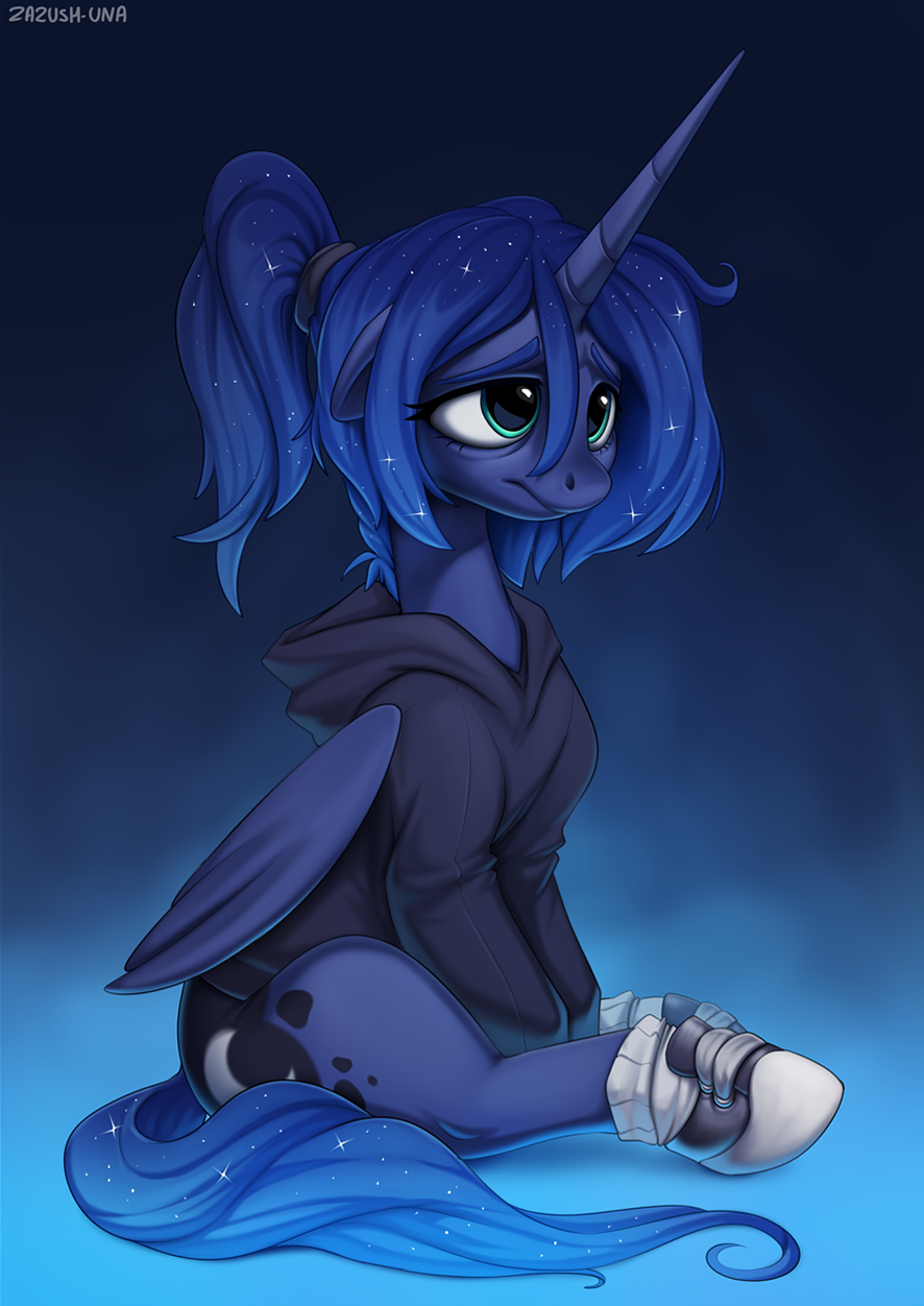 Tired - My little pony, Princess luna