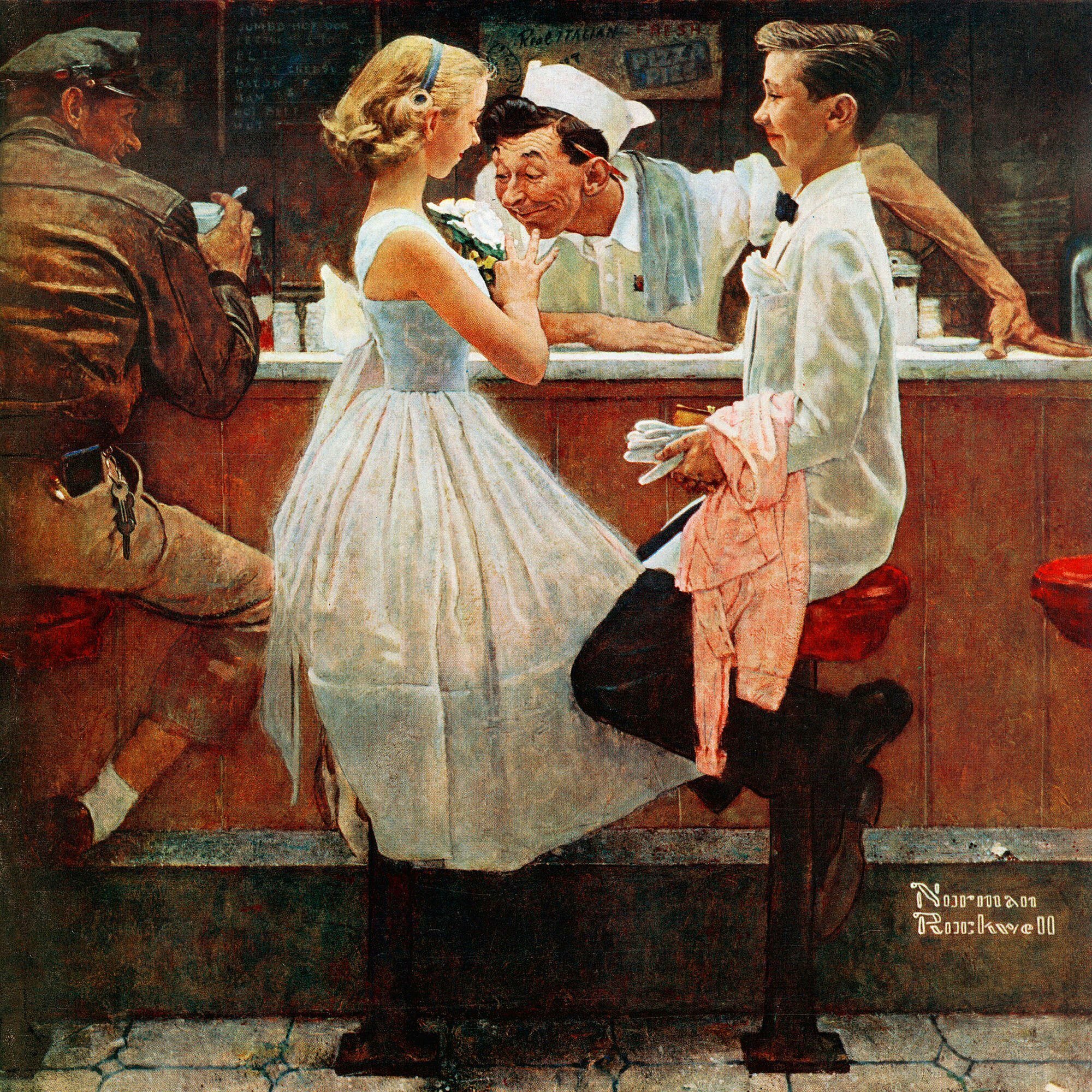 The works of Norman Rockwell, part 1 - Art, Drawing, Norman Rockwell, A selection, Longpost