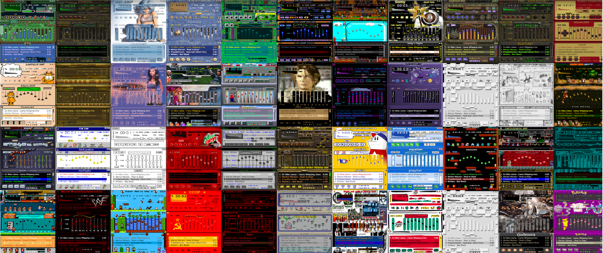 Winamp Skin Museum - Winamp, Lightning, Source