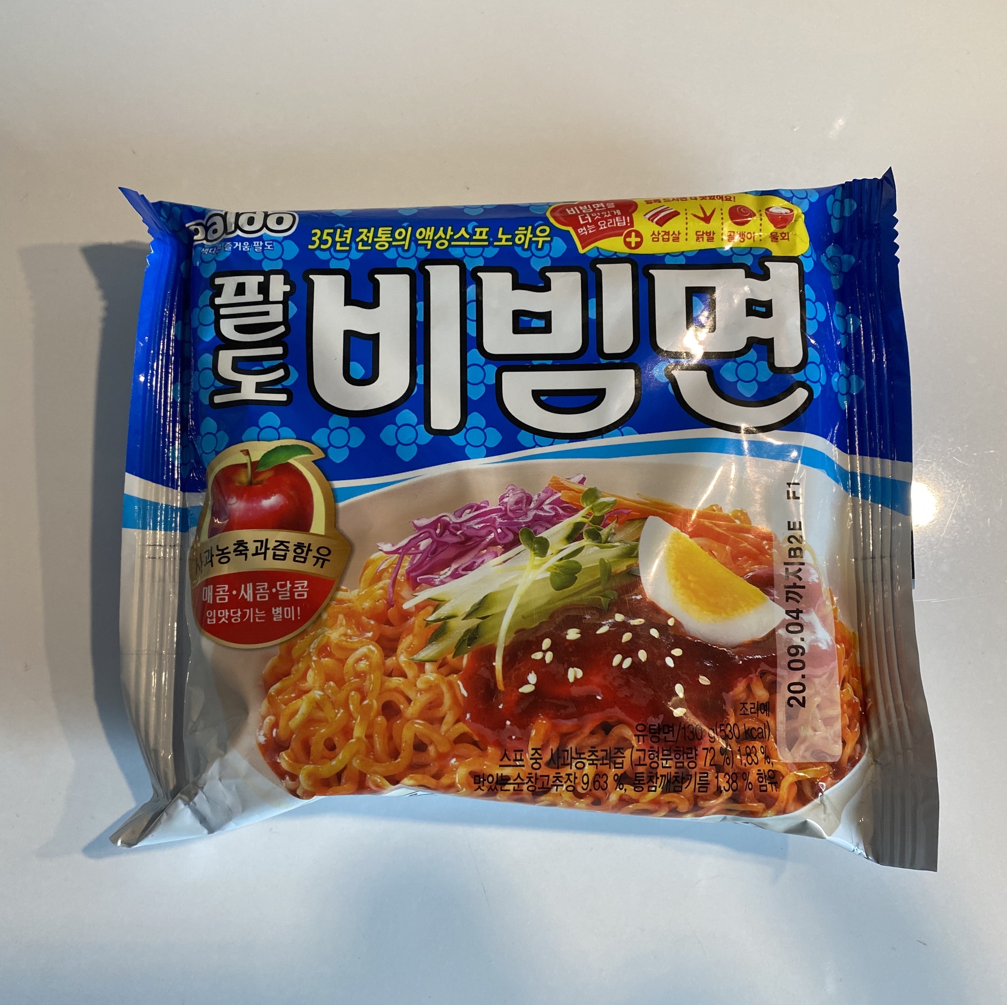 Korean okroshka. Paldo Bibimmyeon Noodles - My, Doshirakology, Food Review, Noodles, Doshirak, Korean food, Food, Longpost