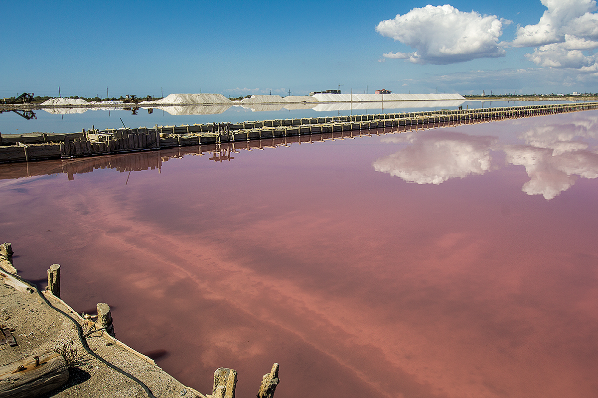 Salt extraction. Solprom near Evpatoria - My, Salt, Production, The photo, Longpost