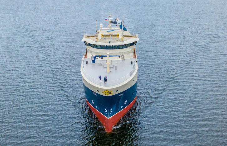 The first new Russian large-tonnage trawler Barents Sea in 30 years was handed over to the customer - Shipbuilding, Russia, Fleet, Trawler, Fishing, Longpost