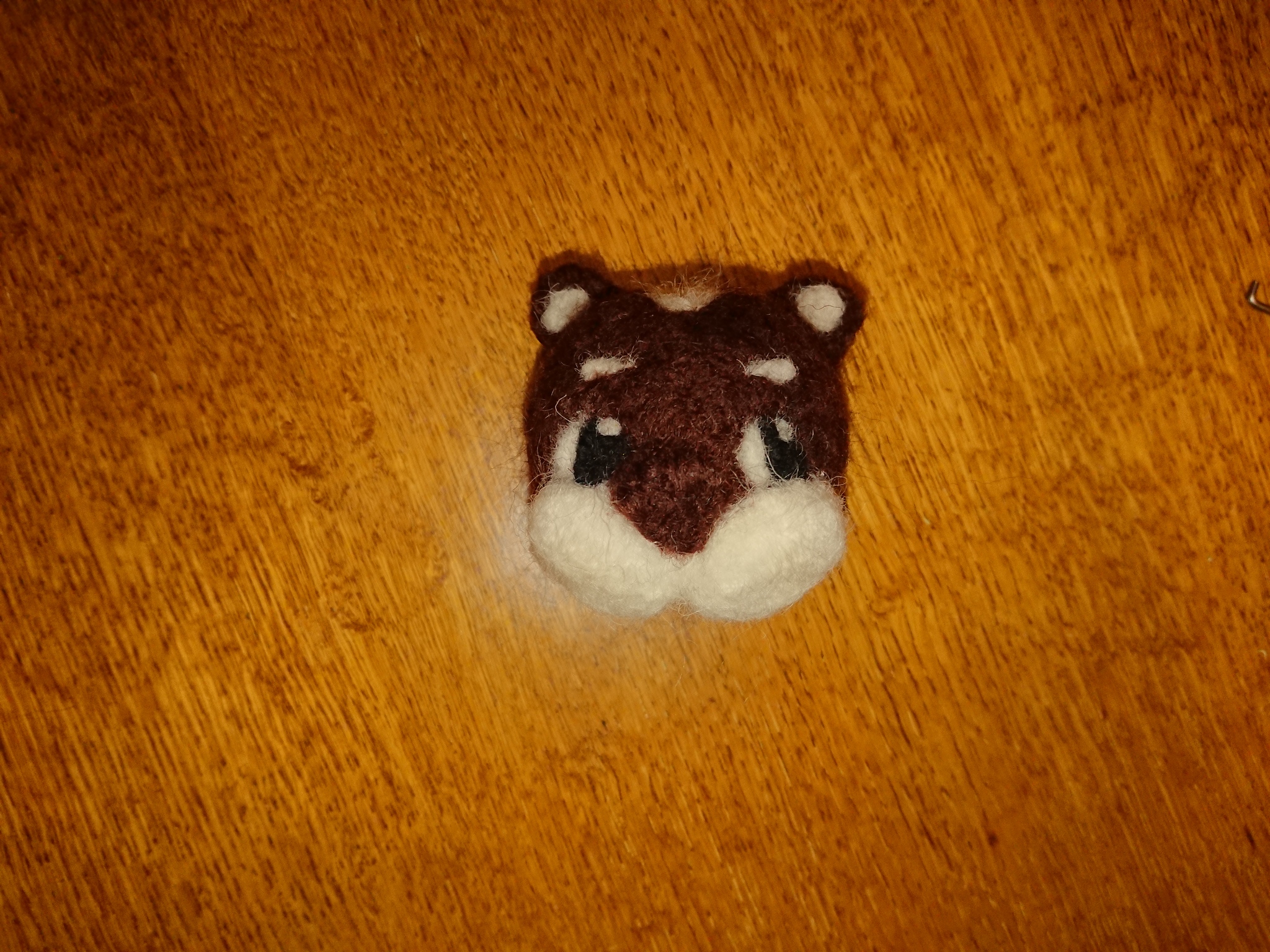 I'm learning to felt - My, Needlework without process, Dry felting, Hamster, Wool toy, Longpost