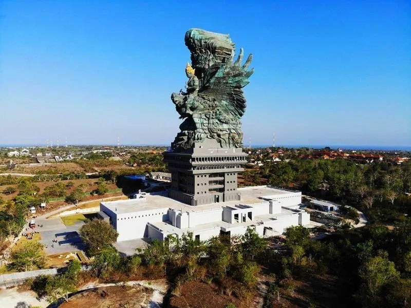 Statue of god Vishnu - Bali, Indonesia, Garuda, Vishnu, The statue, Monument, Sculpture