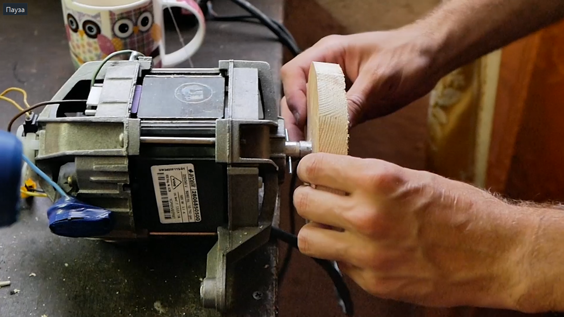 I made a grinder out of plywood to make knives. - My, Berendey, Grinder, With your own hands, Handmade, Homemade, Needlework, Machine, Tools, Video, Longpost