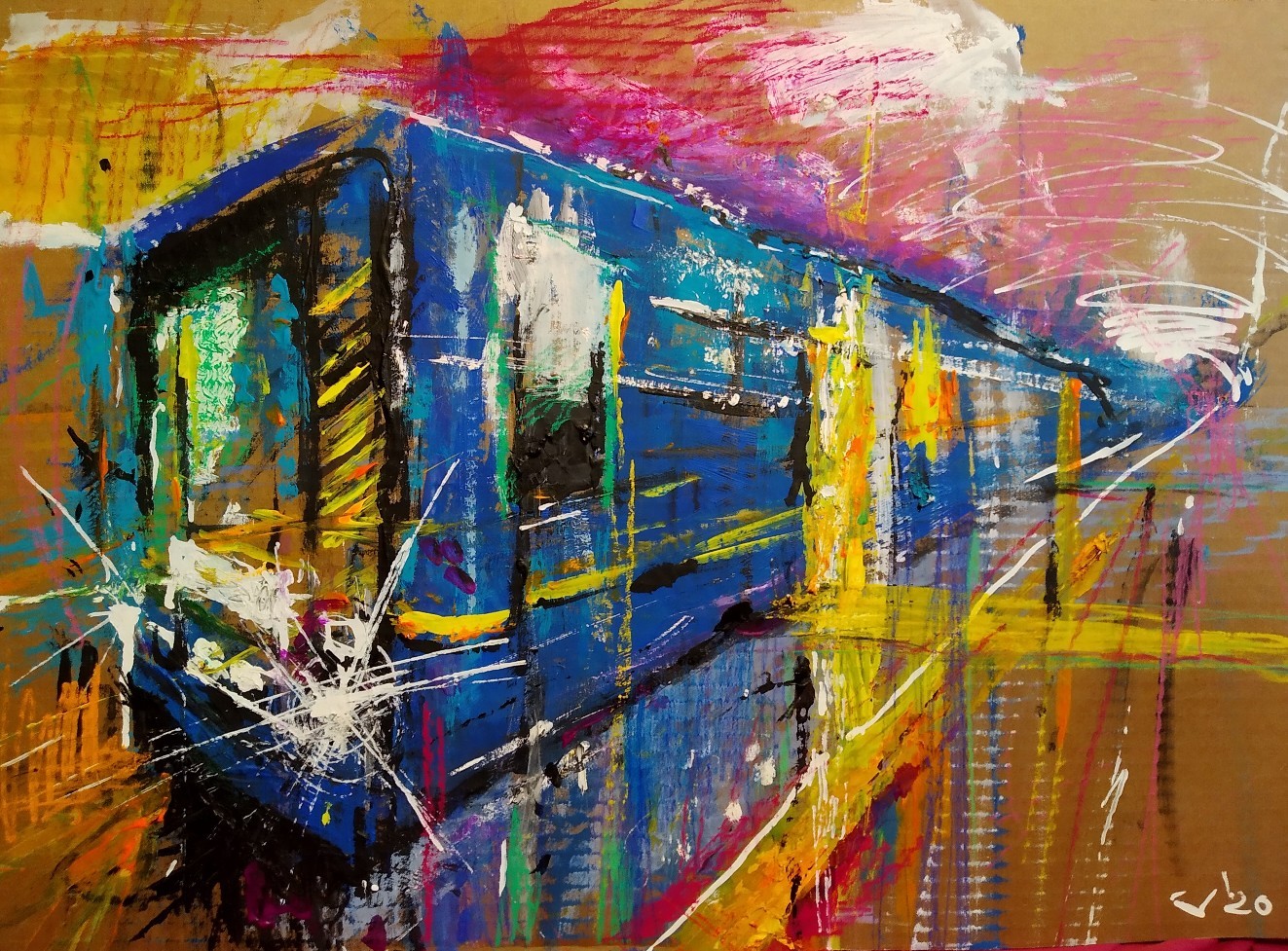 Etude - My, Metro, Etude, Drawing, Painting, Creation