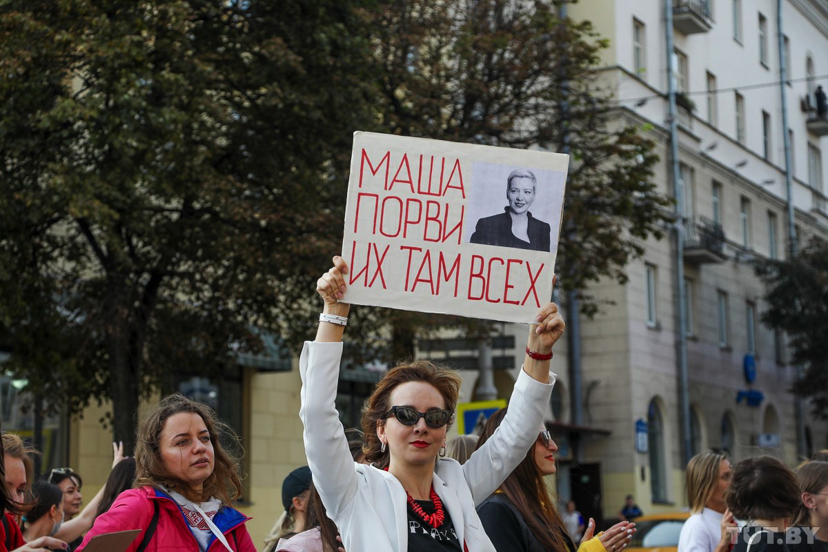 2) September 12. Protests in Belarus - City Day / Women's March - Politics, Protests in Belarus, Republic of Belarus, Girls, Women, Detention, Alexander Lukashenko, Militia, March, Video, Longpost