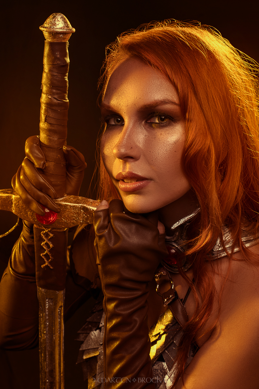 Рыжая Соня. Red Sonja cosplay by Nephritefire - Моё, Redsonja, Marvel, Вселенная Marvel, Косплей, Комиксы, Фотография, Рыжая Соня, Рыжие, Длиннопост