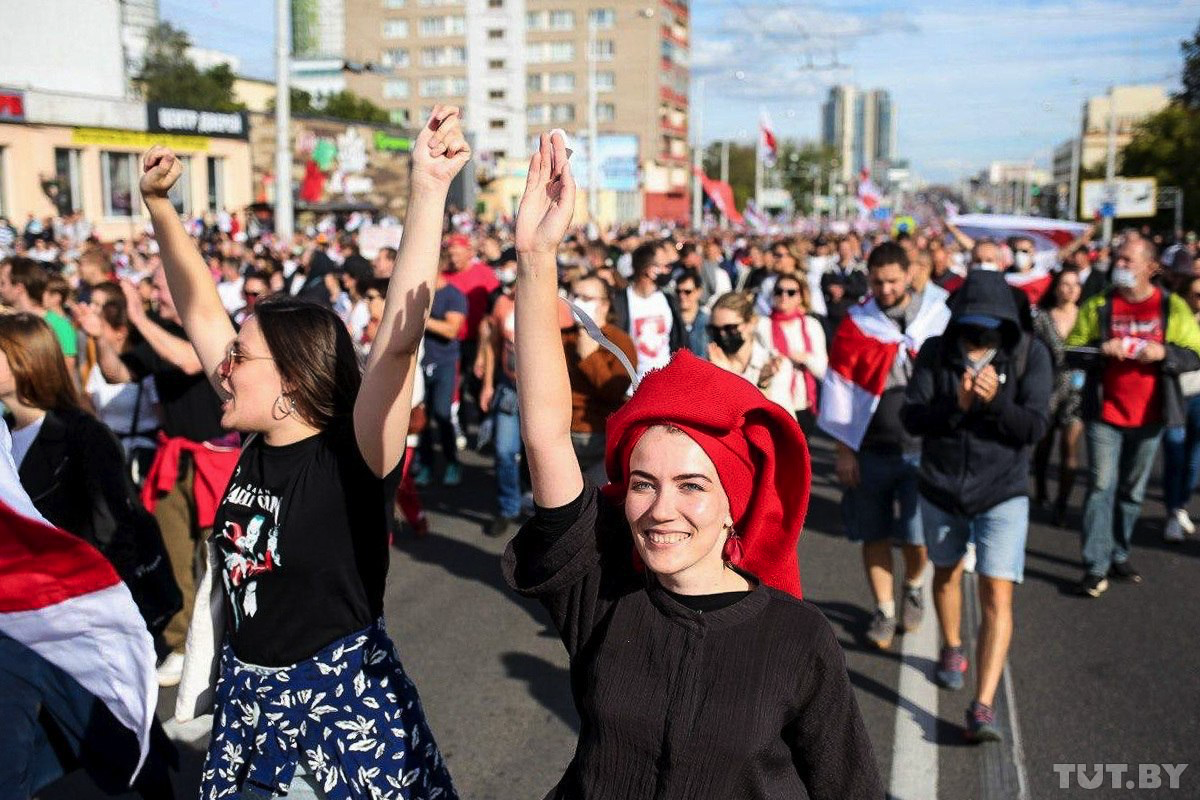 2) 13 сентября. Протесты в Беларуси | Пикабу