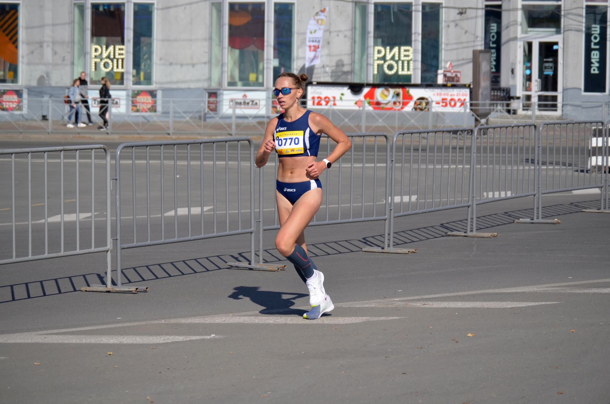 Girls from Raevich's Siberian Half Marathon - Siberia, Novosibirsk, Girls, The race, Half marathon, Sport, Longpost