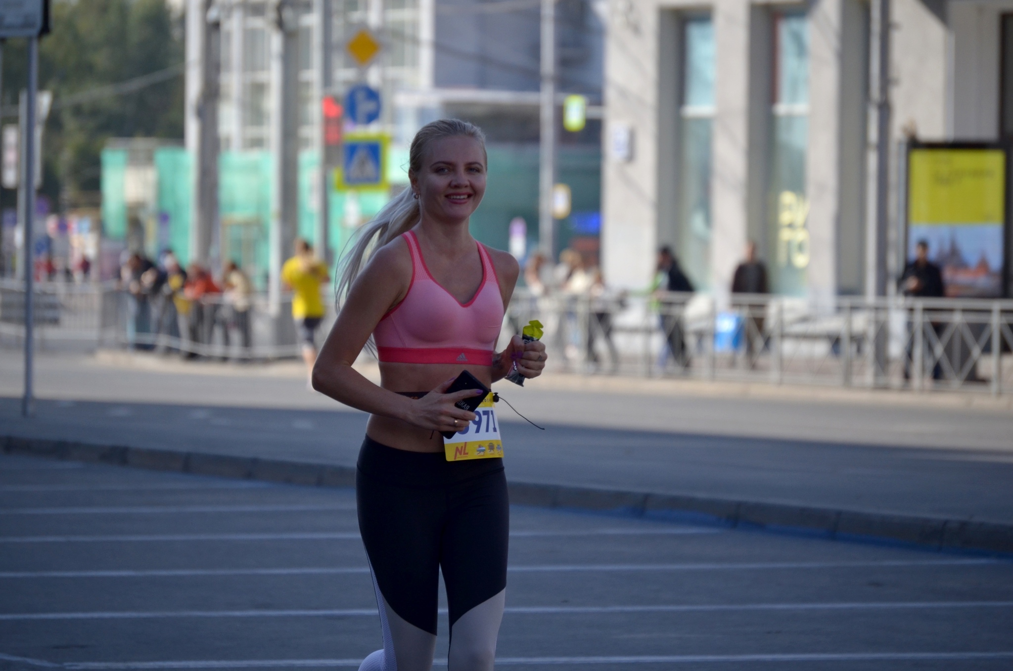 Girls from Raevich's Siberian Half Marathon - Siberia, Novosibirsk, Girls, The race, Half marathon, Sport, Longpost