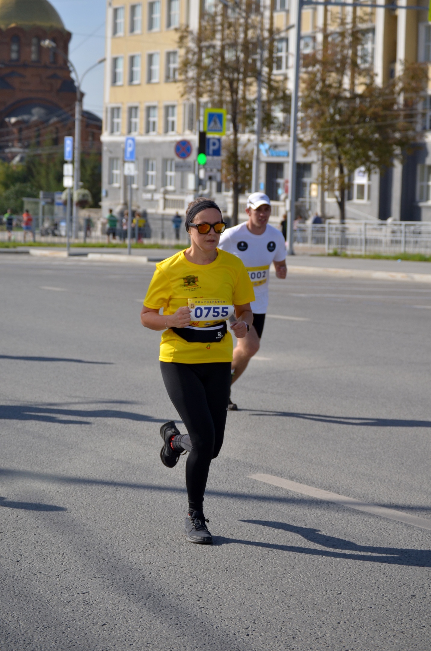 Girls from Raevich's Siberian Half Marathon - Siberia, Novosibirsk, Girls, The race, Half marathon, Sport, Longpost